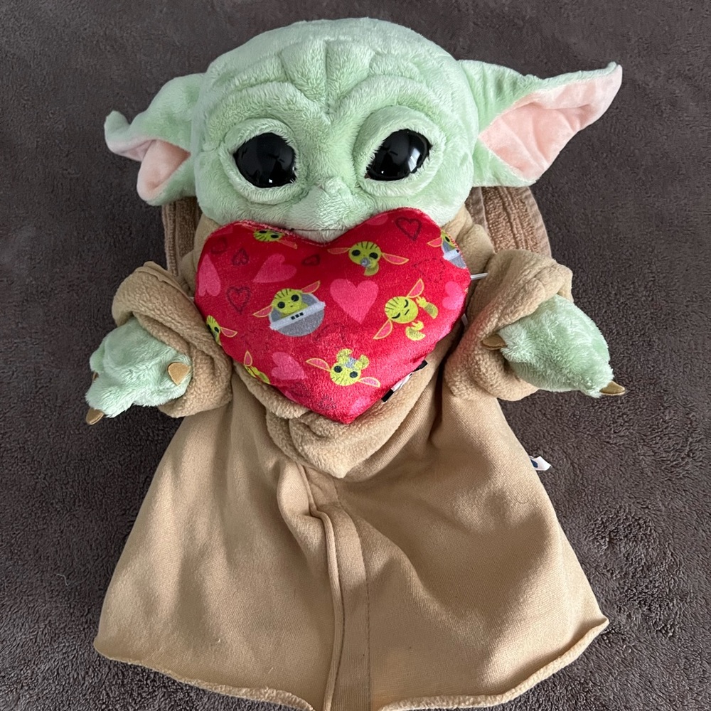 Yoda plush toy